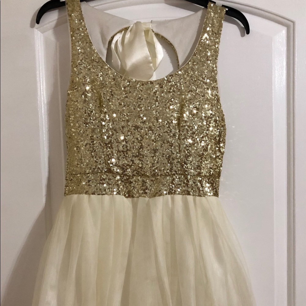 Gold Dress